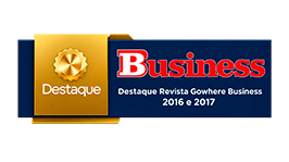 Selo de destaque da Revista Gowhere Business, edições 2016 e 2017