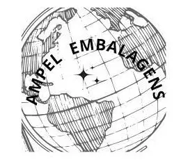 Logotipo Ampel Embalagens, cliente do Grupo AD Lucram